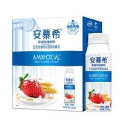 有券的上、限地区：伊利 安慕希草莓燕麦酸奶 200g*10瓶/箱 *2件