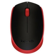 logitech 罗技 M171 2.4G无线鼠标 1000DPI 红色