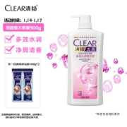 有券的上：清扬（Clear）去屑洗发露多效水润型白瓶900g ×3件+凑单品