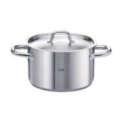 Fissler 菲仕乐 家庭系列 汤锅 24cm+赠玻璃盖、榉木铲+加赠粉蓝奶锅