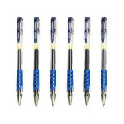 PILOT 百乐 BL-WG-5 防滑中性笔 蓝黑色 0.5mm 6支装
