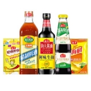 海天 酱油 鲜味生抽750ml+金字装蚝油515g+精制料酒800ml+四海鲜鸡精