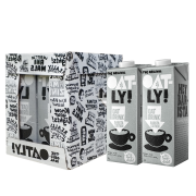 PLUS会员：OATLY 噢麦力 咖啡大师 燕麦饮 1L*6 整箱装