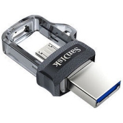 SanDisk 闪迪 至尊高速系列 酷捷 DD3 USB3.0 U盘 灰色 64GB USB/Micro USB双口