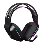 logitech 罗技 G733 耳罩式头戴式无线耳机 黑色