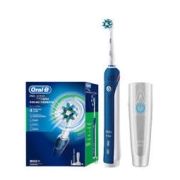 Oral-B 欧乐-B 欧乐B电动牙刷成人 小圆头牙刷情侣礼物自动3D声波旋转摆动充电式P4000 女王节礼物