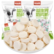 比比赞 益生元干吃奶片糖 200g