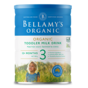 BELLAMY'S 贝拉米 有机婴儿奶粉 3/4段 900g/罐 3罐装