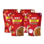 麦丽莎 青椒洋葱/酱牛肉/番茄原味 0脂肪意面酱 250g*4袋