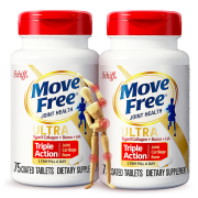 Move Free益节白瓶UC2速效骨胶原75粒x2瓶