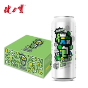拍2件 88VIP：健力宝无糖含膳食纤维莫吉托mojito气泡水风味饮料330ml×24罐