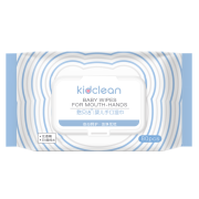kidclean 憨贝洁 婴儿手口湿巾 80抽加厚装*4件