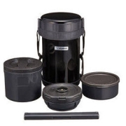 ZOJIRUSHI 象印 SL-XE20-AD 不锈钢保温便当盒 黑色 2L