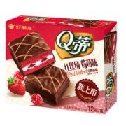 Orion 好丽友 Q蒂蛋糕 红丝绒莓莓味 336g