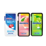 有券的上：mentos 曼妥思 无糖薄荷糖 白桃味盒装 21g*5件