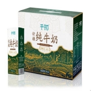 千初 新疆纯牛奶 250ml*10盒*2箱