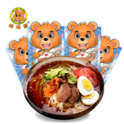 4日0点：咕咕熊 朝鲜冷面（辣酱版）410g*4袋