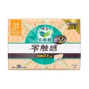 Laurier 乐而雅 零触感 特薄立锁护围日用护翼型卫生巾22.5cm 28片