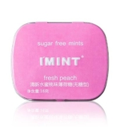 imint 无糖薄荷糖 清新口气  多口味可选 16g ×6件