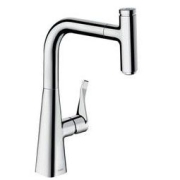 hansgrohe 汉斯格雅 M7115-H240 厨房水龙头 240 抽出式喷嘴 镀铬