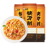 白象快刀削面挂面面条 400g*3包