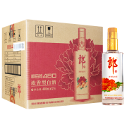 郎酒 顺品郎45度浓香型白酒 480ml*12瓶+赠品