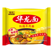 京东极速版：今麦郎 华龙红烧牛肉面 4袋