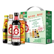 20点开始、88VIP：海天 金标特级酱油 生抽500ml+蚝油545g+料酒450ml+米醋450ml *4件