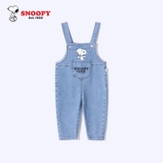 Snoopy 史努比 2022春秋儿童牛仔背带裤