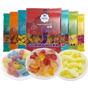 法国进口 倍乐 水果味橡皮糖 软糖 125g*3袋