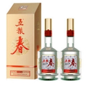五粮春 第二代 52%vol 浓香型白酒 500ml*2瓶 双支装