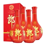 88VIP：LANGJIU 郎酒 红花郎10 53%vol 酱香型白酒 500ml*4瓶 整箱装