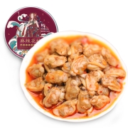 再补券：阜字号 麻辣花蛤100g*5罐 休闲熟食 蛤蜊小海鲜