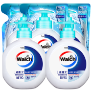 PLUS会员：Walch 威露士 健康抑菌洗手液健康呵护套装（525ml瓶装*2+525ml袋装*3 ）+凑单