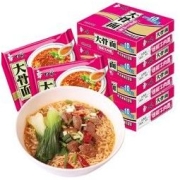 BAIXIANG 白象 香辣大骨面爆椒牛肉面即食泡面方面速食办公室干拌面整箱骨汤面网红食品 大骨面（爆椒牛肉面）2袋