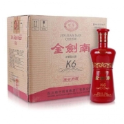 剑南春 金剑南 K6 52%vol 浓香型白酒 500ml＊6瓶 整箱装