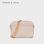 4日20点：CHARLES & KEITH CK2-81200014 锁链条单肩斜挎包