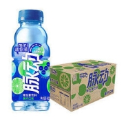 Mizone 脉动 青柠口味 400ML*15瓶 迷你便携小瓶维C果汁水低糖维生素运动饮料