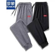 PLUS会员：ROMON罗蒙 男士弹力休闲裤