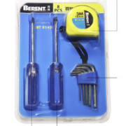 BERENT 百锐 8件实惠综合工具组套