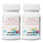 日本热销 狮王 乐菲灵乳铁蛋白 瘦肚腩 93粒*2瓶