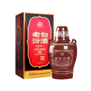 88VIP：汾酒 老白汾10 53度 清香型白酒 475ml 礼盒装