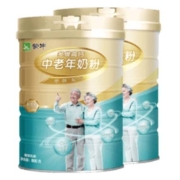 PLUS会员：MENGNIU 蒙牛 铂金多维高钙中老年奶粉800g*2罐