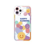 米小雯 iPhone系列 彩色笑脸透明手机壳
