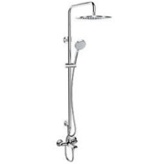 KOHLER 科勒 K-77365T-B4-CP 方形顶喷多功能淋浴花洒套装