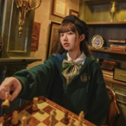 snbl 森女部落 连帽卫衣外套 绿色