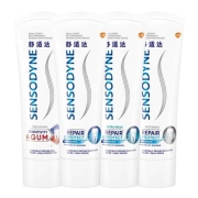 有券的上：SENSODYNE 舒适达 修复清新套装四支装 400g