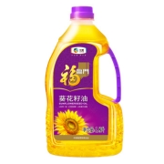 京东极速版：福临门 压榨一级葵花籽油 1.8L/桶