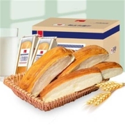 PLUS会员：泓一 千层软撕面包 原味 800g*5件