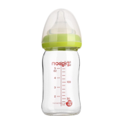 贝亲 Pigeon 婴儿宽口玻璃奶瓶 160ml 配SS号奶嘴*1支